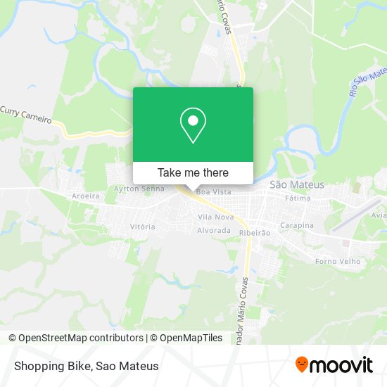 Mapa Shopping Bike