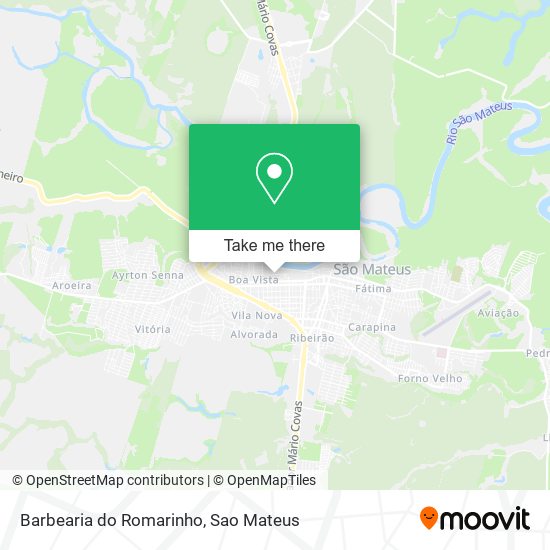 Barbearia do Romarinho map