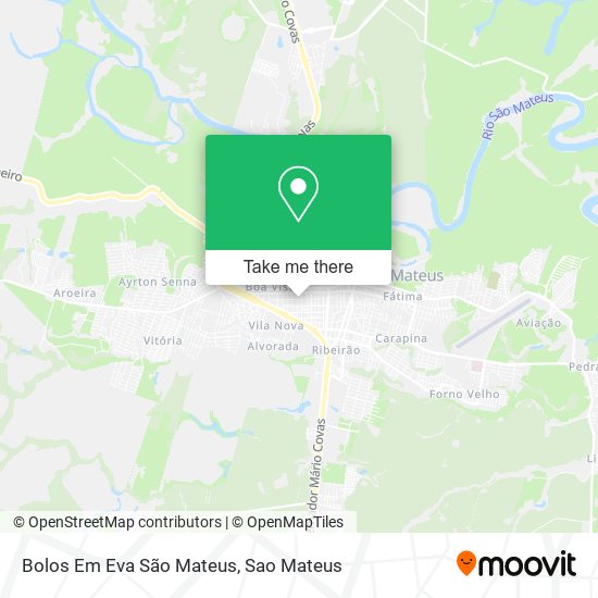 Bolos Em Eva São Mateus map