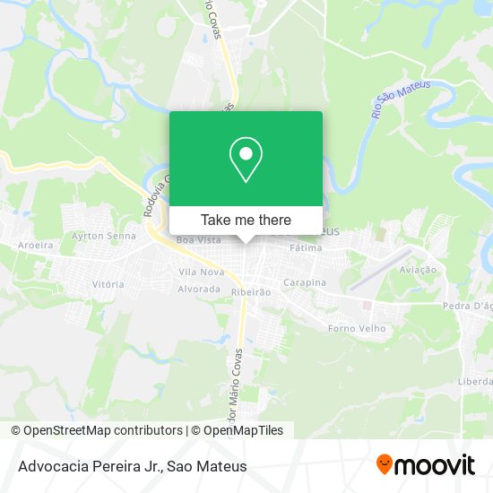 Advocacia Pereira Jr. map