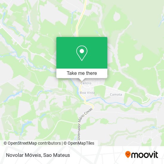 Novolar Móveis map