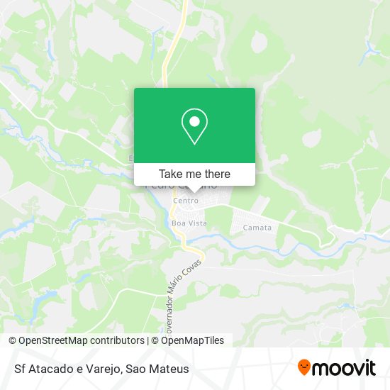 Sf Atacado e Varejo map
