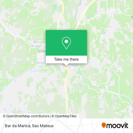 Bar da Maricá map