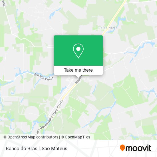 Banco do Brasil map