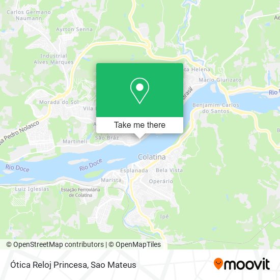 Ótica Reloj Princesa map