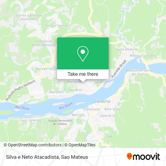 Silva e Neto Atacadista map