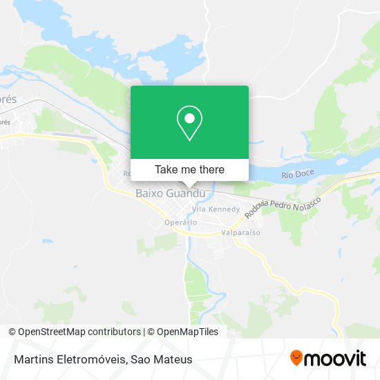 Martins Eletromóveis map