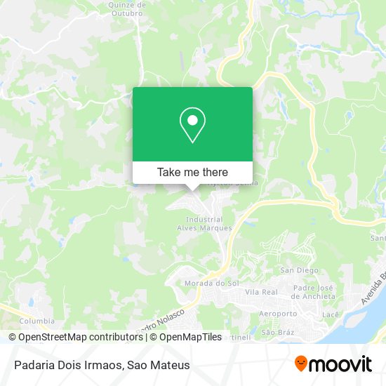 Padaria Dois Irmaos map