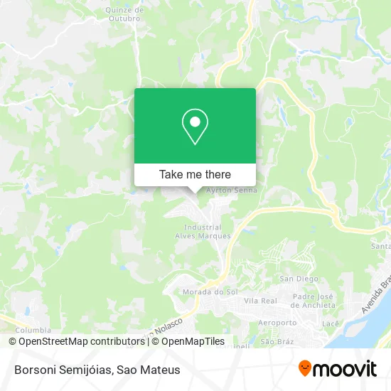 Borsoni Semijóias map