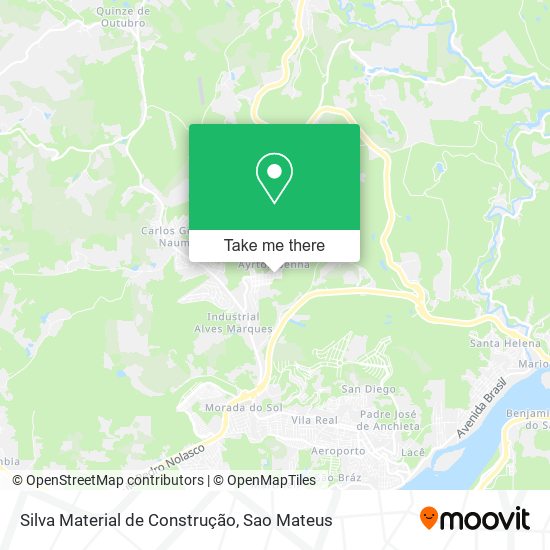 Silva Material de Construção map
