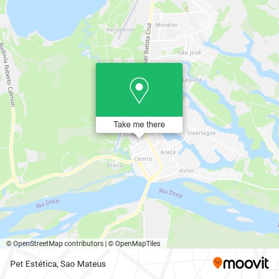 Pet Estética map