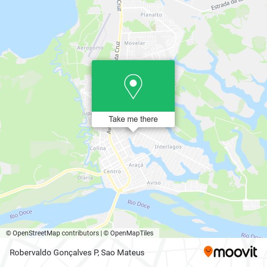 Robervaldo Gonçalves P map
