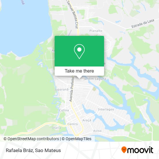 Rafaela Bráz map