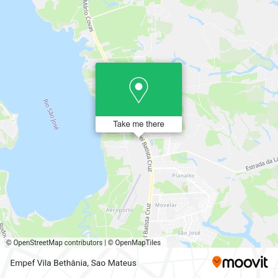 Empef Vila Bethânia map