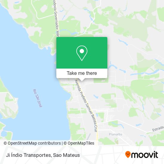 Ji Índio Transportes map