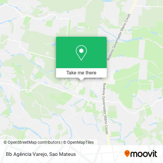 Bb Agência Varejo map