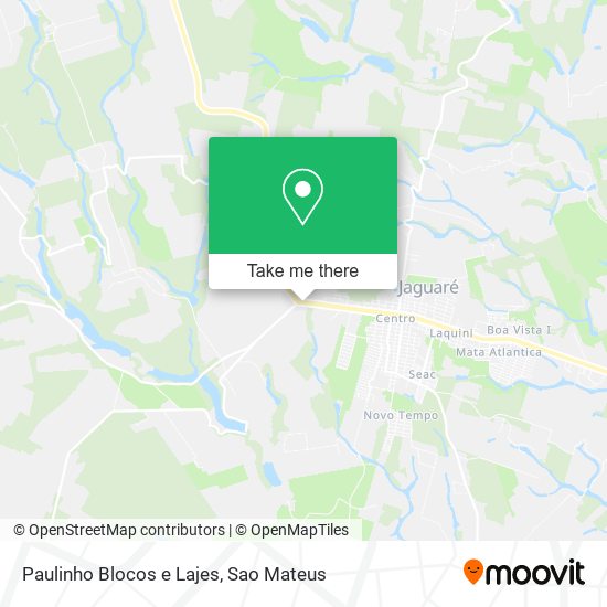 Paulinho Blocos e Lajes map