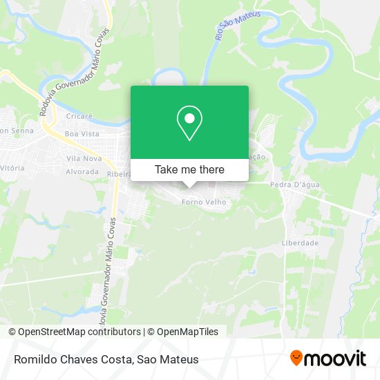 Romildo Chaves Costa map