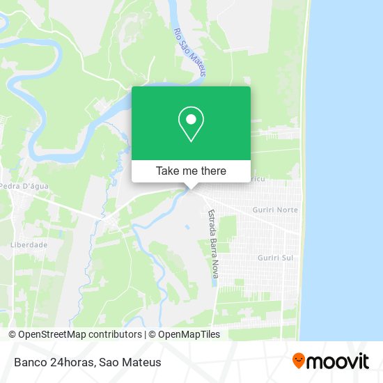 Banco 24horas map