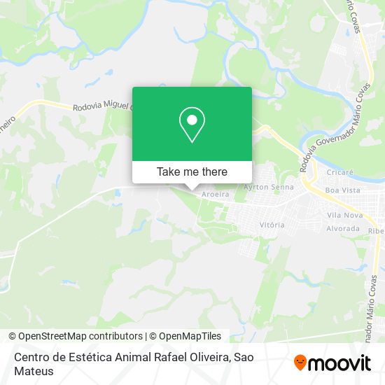 Centro de Estética Animal Rafael Oliveira map