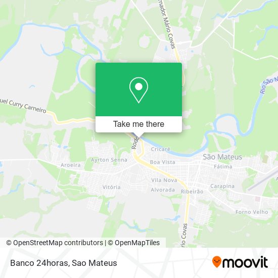 Banco 24horas map