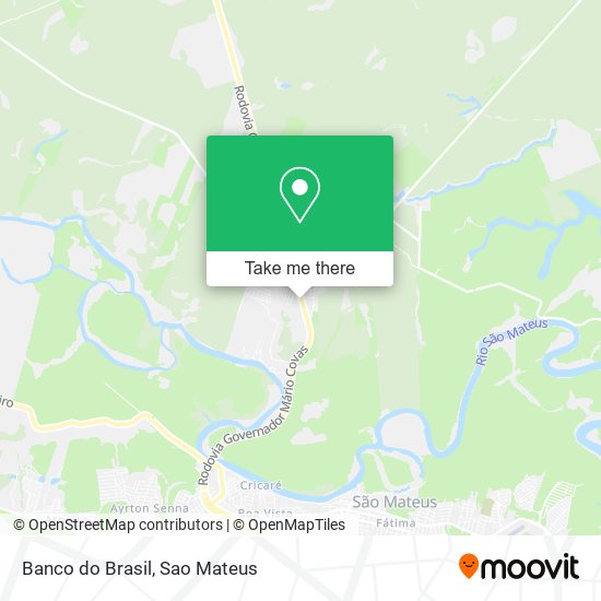 Banco do Brasil map