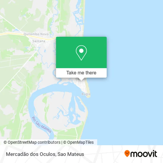 Mercadão dos Oculos map