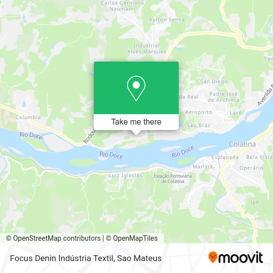 Focus Denin Indústria Textil map