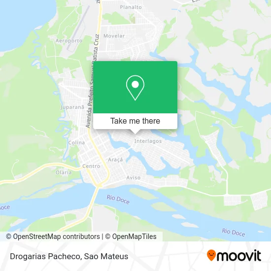 Drogarias Pacheco map