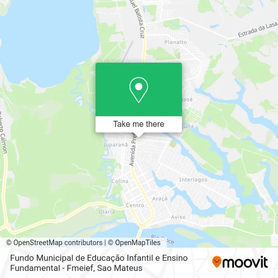 Fundo Municipal de Educação Infantil e Ensino Fundamental - Fmeief map