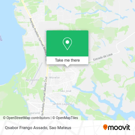 Qsabor Frango Assado map