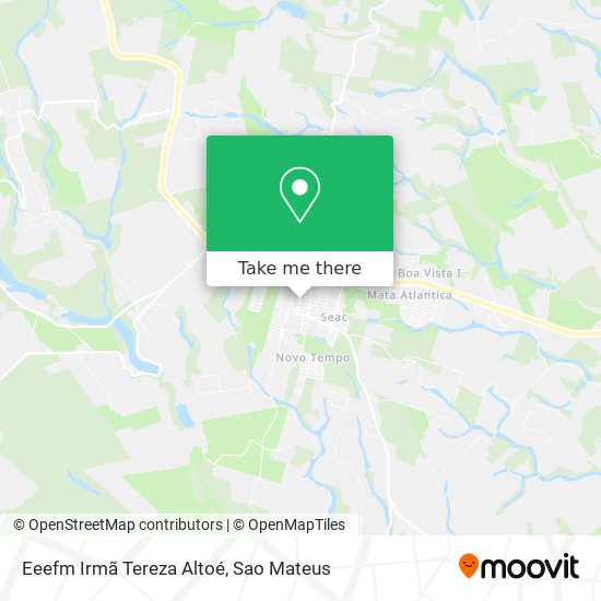 Eeefm Irmã Tereza Altoé map