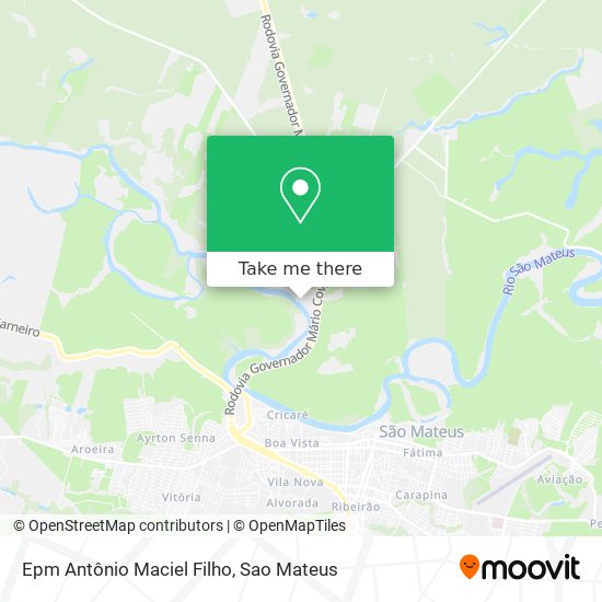 Epm Antônio Maciel Filho map
