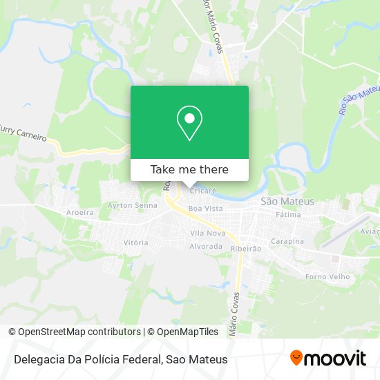 Delegacia Da Polícia Federal map