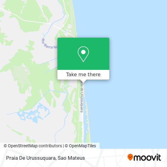 Praia De Urussuquara map