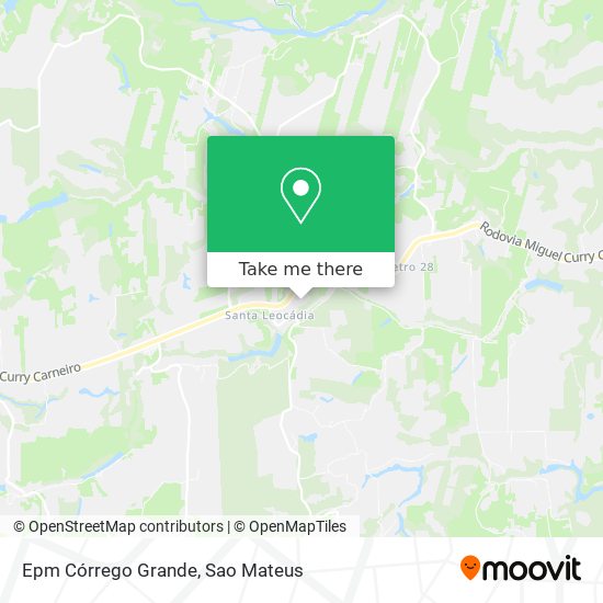 Epm Córrego Grande map