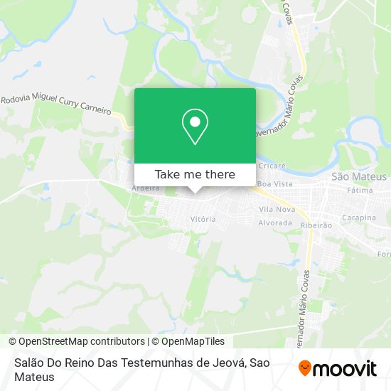 Salão Do Reino Das Testemunhas de Jeová map