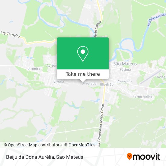 Beiju da Dona Aurélia map