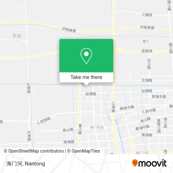海门河 map