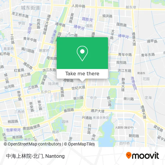 中海上林院-北门 map