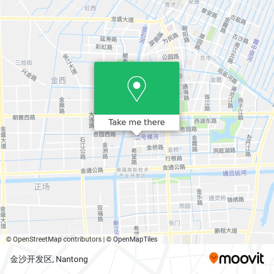 金沙开发区 map