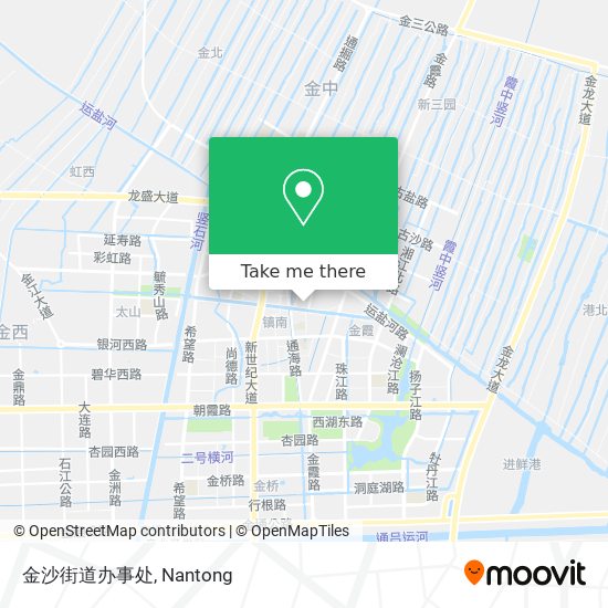 金沙街道办事处 map