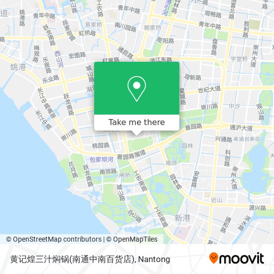 黄记煌三汁焖锅(南通中南百货店) map