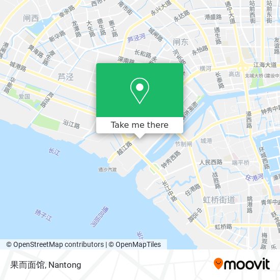 果而面馆 map