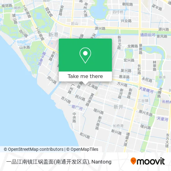 一品江南镇江锅盖面(南通开发区店) map