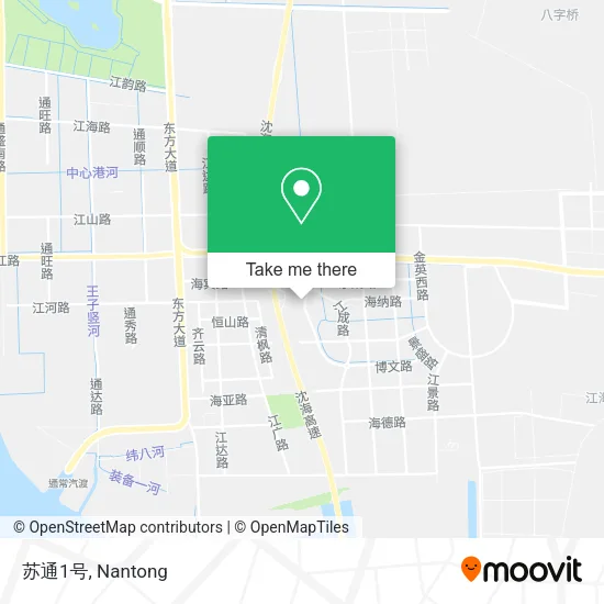 苏通1号 map