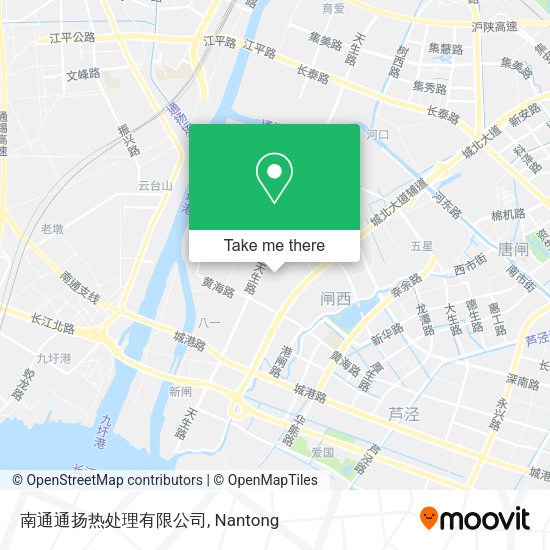 南通通扬热处理有限公司 map