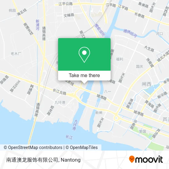 南通澳龙服饰有限公司 map