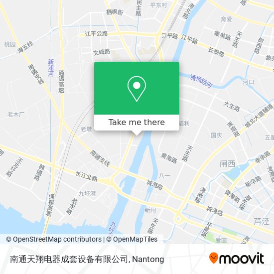 南通天翔电器成套设备有限公司 map