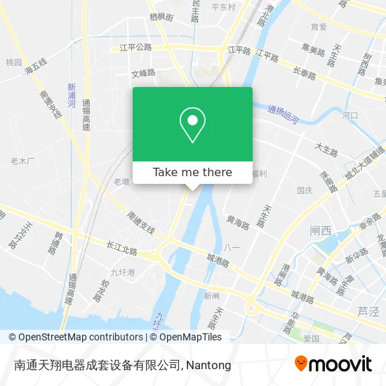南通天翔电器成套设备有限公司 map